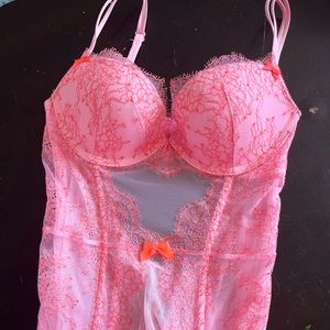 VS hot pink bustier